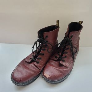Doc Martens Leyton Boots Leather Sz 9
